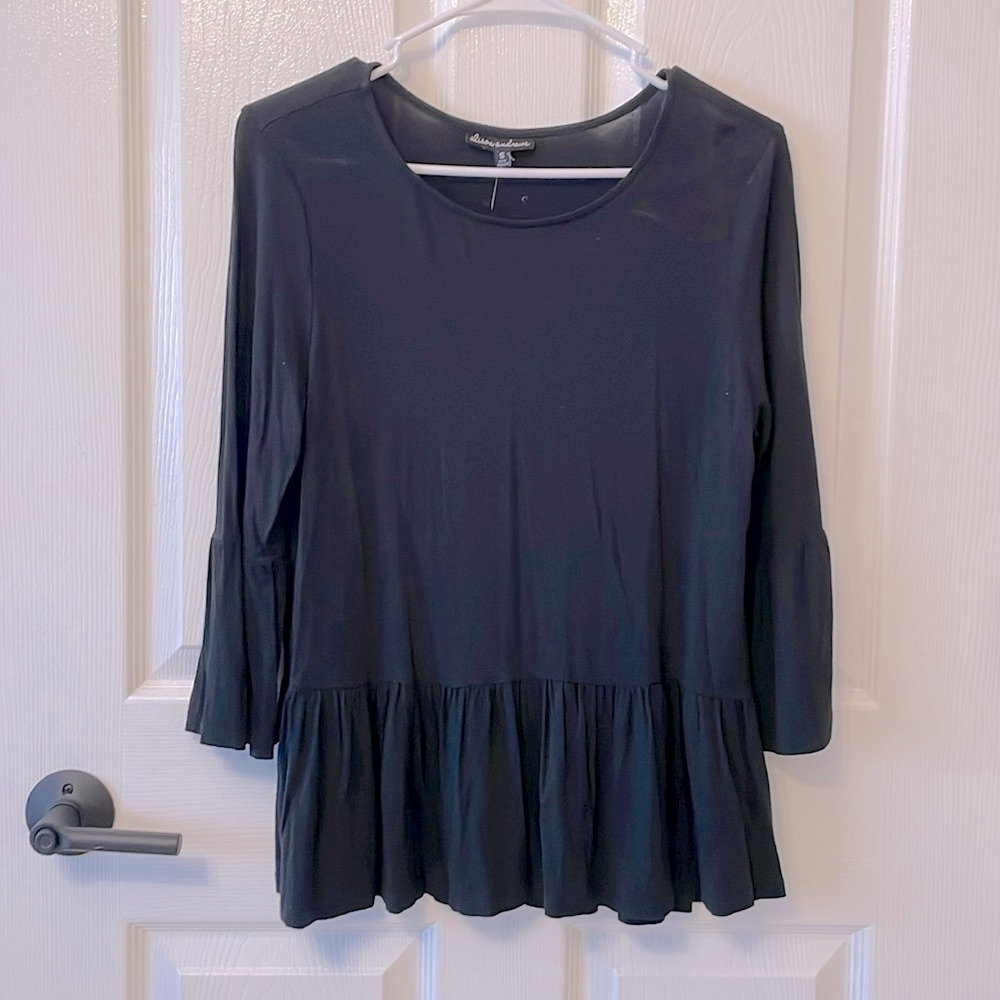 Alison Andrews peplum top